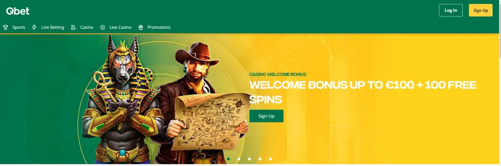 Bonussen en Promoties Qbet Casino