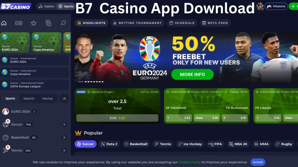 B7 Casino App Download